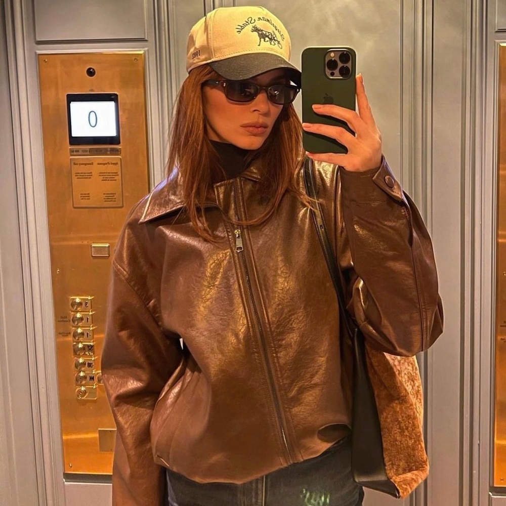 VEGAN LEATHER JACKET